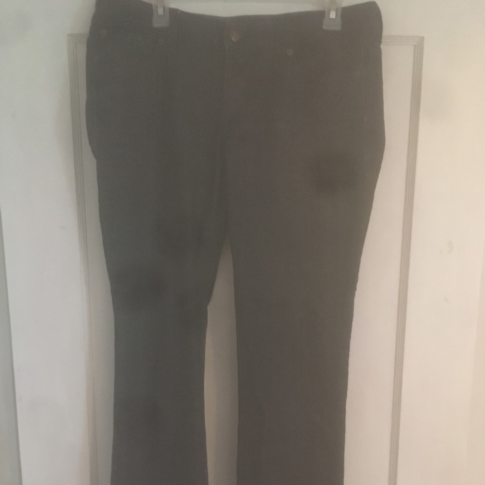 Dark boot cut